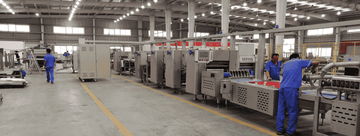 Pastry lamianting line