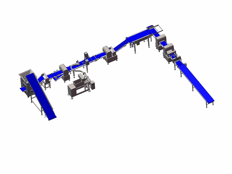 laminating line for making dough