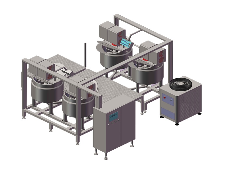 steamed cakes production line