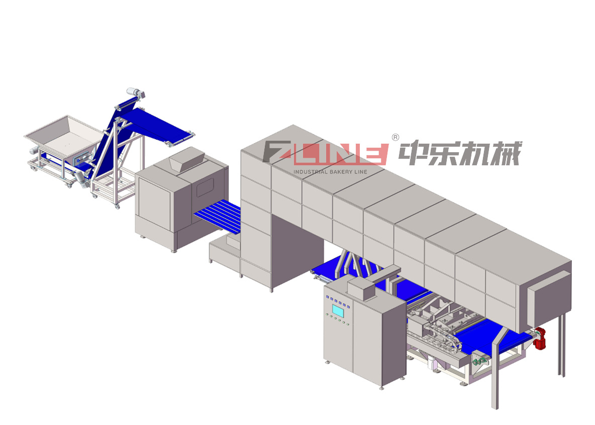 tortilla making-up line